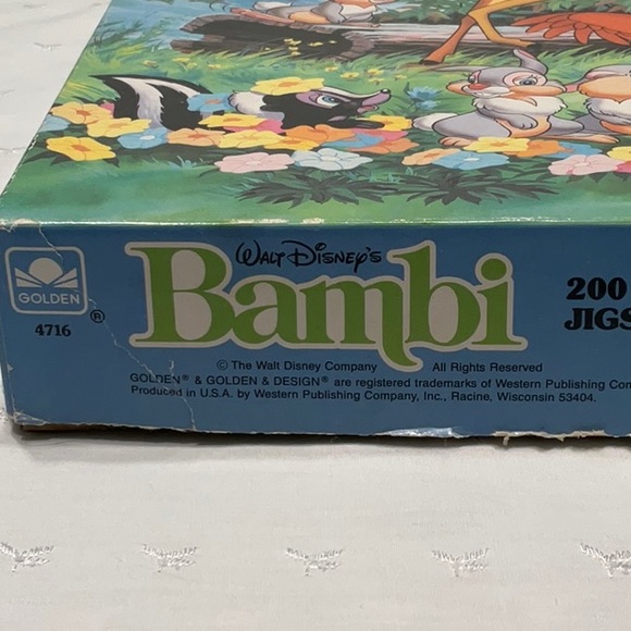 Walt Disney’s Bambi 200 Piece Puzzle - Picture 2 of 4